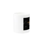 蓮池ヒロ / Hiro Hasuikeの鯉（金） Mug :other side of the handle