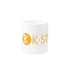 K-STYLEのK-STYLEロゴタイプ Mug :other side of the handle