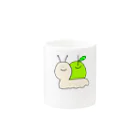 ゆるいもの倶楽部の🐌カタツムりんご🍏 Mug :other side of the handle