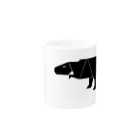 K′z SHOPのティラノサウルス Mug :other side of the handle