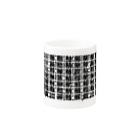 9bdesignのサカナ偏の漢字のアレ Mug :other side of the handle