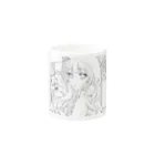 一希凛🦒👿男の娘Vtuberの一希凛ラフグッズ2 Mug :other side of the handle