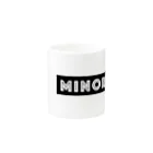 mincora.のMINORITY.　- black ver. 02 - マグカップの取っ手の反対面