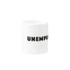 mincora.のニート UNEMPLOYED　- black ver. 01 - Mug :other side of the handle