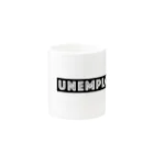 mincora.のニート UNEMPLOYED　- black ver. 02 - Mug :other side of the handle