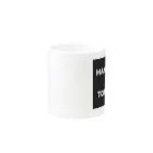 鼻水のHANAMIZU GA TOMARAN Mug :other side of the handle