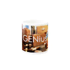 デザイナーズマグカップ ゲニウスストアの【GENius】 ファクトリー マグカップ マグカップ Mug :other side of the handle