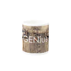 デザイナーズマグカップ ゲニウスストアの【GENius】 デニム  Mug :other side of the handle