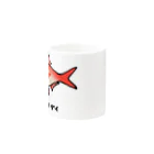 脂身通信Ｚの【魚シリーズ】キンメダイ♪2106 Mug :other side of the handle