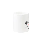 Tetra Styleの金魚（モカ） Mug :other side of the handle