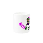 ATELIER TERUO ANDO.のKOI DOROBO Mug :other side of the handle