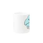 オコジョの疲労したクラゲ Mug :other side of the handle