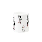 てら ねこグッズのツルツルマグカップ Mug :other side of the handle