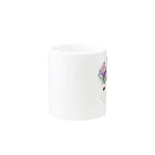 しゃくふわ！のFlower Head Lady Mug :other side of the handle