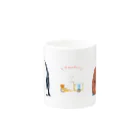 It is Tomfy here.のペンギン親子とアイス Mug :other side of the handle