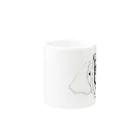 gomanimalの【alphanimal】E:elephant Mug :other side of the handle