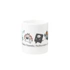 大村イスの妖怪にゃんこ大行進 Mug :other side of the handle