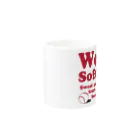 キッズモード某のwe love Softball Mug :other side of the handle