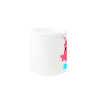 LalaHangeulの「僕はメンダコ」ハングルデザイン Mug :other side of the handle