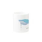 neconos Goodsのすくわれたクジラさん Mug :other side of the handle