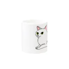 ねこの巣の猫 Mug :other side of the handle