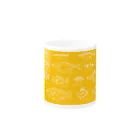 Umikko8823のふくおかの魚yellow Mug :other side of the handle