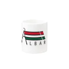 AL BAR / アルバールのAL BAR ロゴシリーズ Mug :other side of the handle