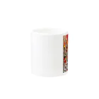 FOXY COLORSのタヒチアンダンス Mug :other side of the handle