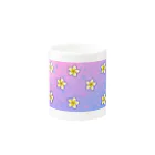 LiNKaGeのPlumeria Mug :other side of the handle