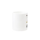 NPO法人 てとてとしっぽのチャリティー*みんなの『てとてとしっぽ』 Mug :other side of the handle