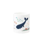 shichi_shopのうみのパーティ Mug :other side of the handle