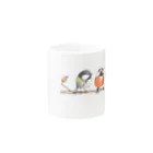 DOTEKKOの-​KARA ​N​o​.​1-​ ​B​i​r​d​ ​c​a​l​l  Mug :other side of the handle