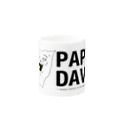 rakugayaのpaper_david_2-mug Mug :other side of the handle