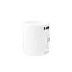 rakugayaのPAPER DAVID  Mug :other side of the handle