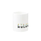 ALOHAScaleのHULADAYS（BLACKlogo) Mug :other side of the handle