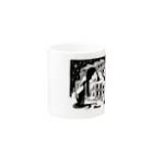 腹ペコ黒蟲のソファに寝そべる Mug :other side of the handle
