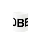 TOKYO LOGOSHOP 東京ロゴショップのHOBBY-ホビー- Mug :other side of the handle