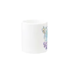 kef IllustrationsのCHUBBY MERMAID Mug :other side of the handle