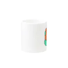 ぽむたむ君のともだちのぽむたむ君(オレンジ) Mug :other side of the handle