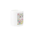 Shibuya_NyanCoのニャン公DIVE（逆境）シリーズ Mug :other side of the handle