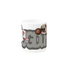 パグ PUG ぱぐ  OHMAI GALLERYのPUG-パグ-ぱぐ　おパグダンク グッズ Mug :other side of the handle