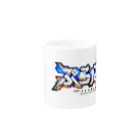 ぷらばん公式SHOP Youtubeガンプラ専門チャンネルのぷらばんマグカップ（カラー） Mug :other side of the handle