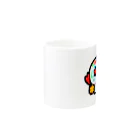 arcoirisのCalaveraーsimpleー Mug :other side of the handle