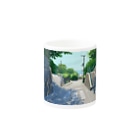 Tree Sparrowの長井の坂道 Mug :other side of the handle