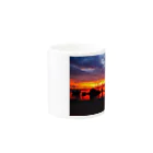 いかくんのsunset Mug :other side of the handle