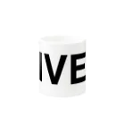 TOKYO LOGOSHOP 東京ロゴショップのRIVER-リバー- Mug :other side of the handle