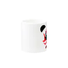 日々好日屋2号店の隈取りパンダ Mug :other side of the handle