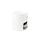 PY Kobo Yuko’ｓ Galleryの【開運祈願】星に願いを！ Wish upon a star! 寅年生まれ守護梵字タラーク Mug :other side of the handle