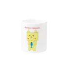 みゃーこでパープルのPrecious treasure Mug :other side of the handle