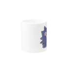 ノアオオカミのオオカミのウルフル Mug :other side of the handle